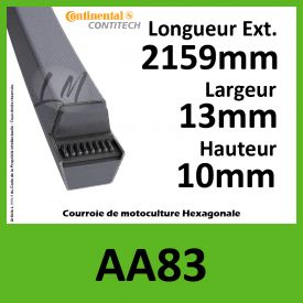 Courroie Hexagonale AA83 - Continental
