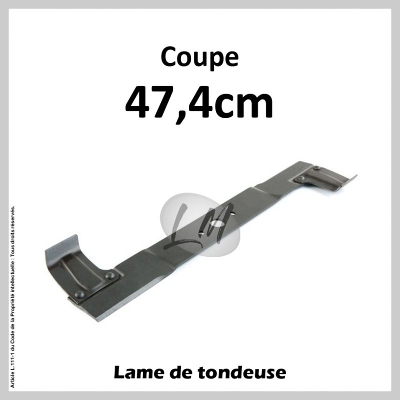 Lame tondeuse Coupe 47,4 cm AL-KO