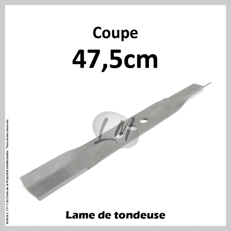 Lame tondeuse Coupe 47,5 cm AL-KO