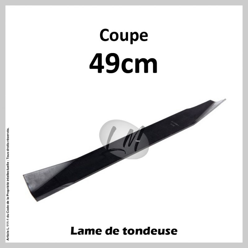 Lame tondeuse Coupe 49 cm AYP