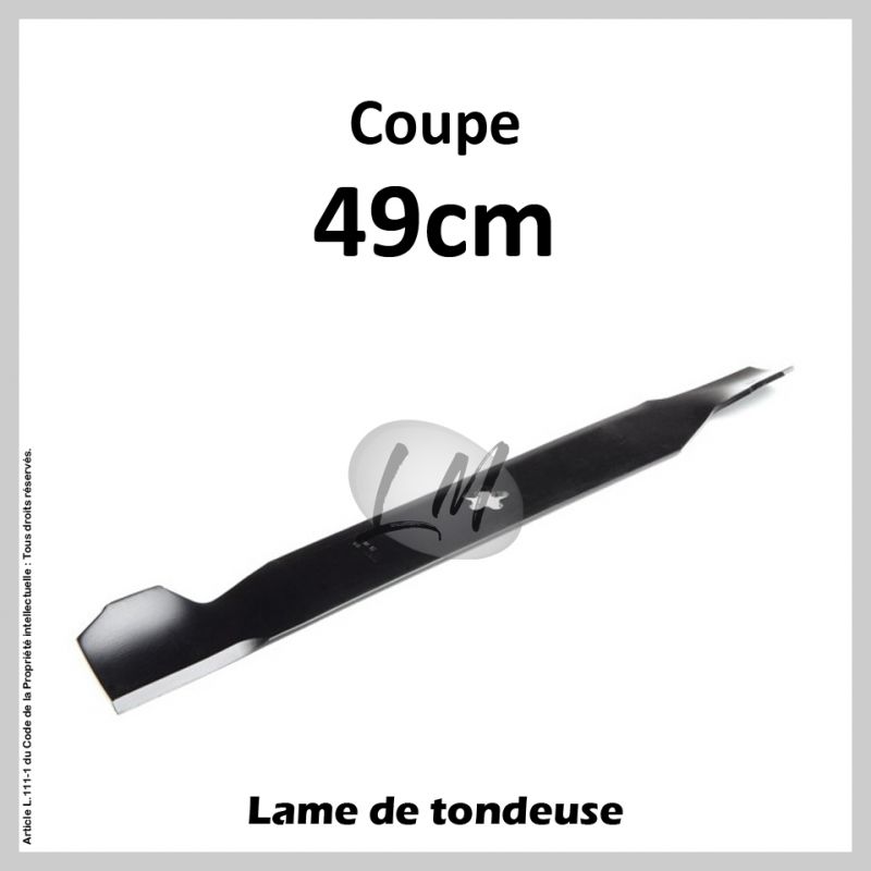 Lame tondeuse Coupe 49 cm AYP, HUSQVARNA