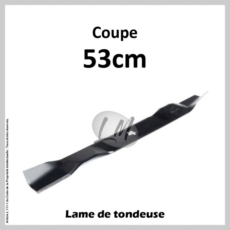 Lame tondeuse Coupe 53 cm AYP, BERNARD, HUSQVARNA