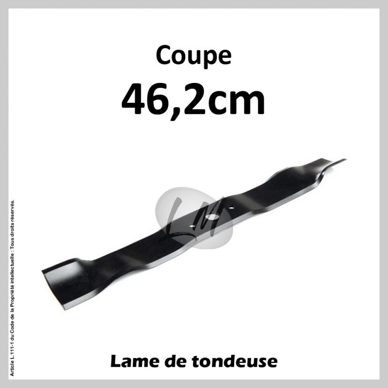 Lame tondeuse Coupe 46,2 cm CASTELGARDEN, HONDA, STIGA, SABO, VIKING