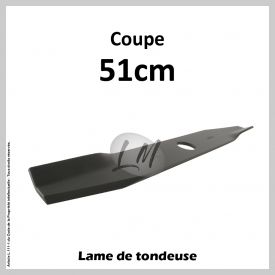 Lame tondeuse Coupe 51 cm HONDA, HUSQVARNA, PUBERT