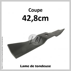 Lame tondeuse Coupe 42,8 cm ISEKI