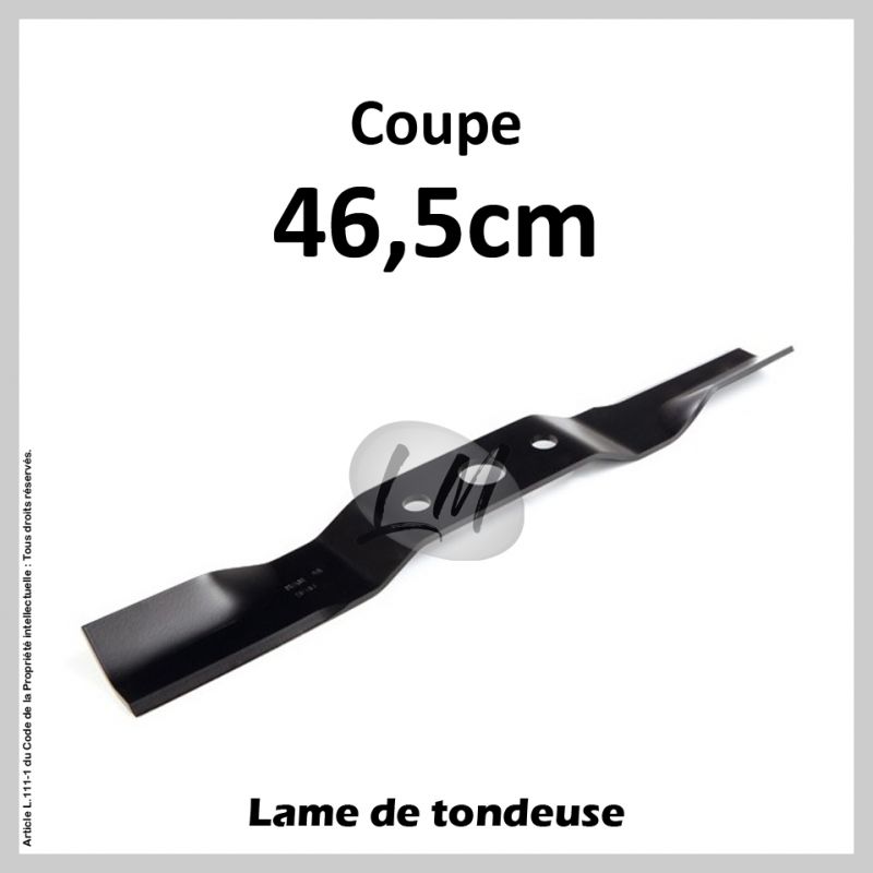 Lame tondeuse Coupe 46,5 cm ISEKI