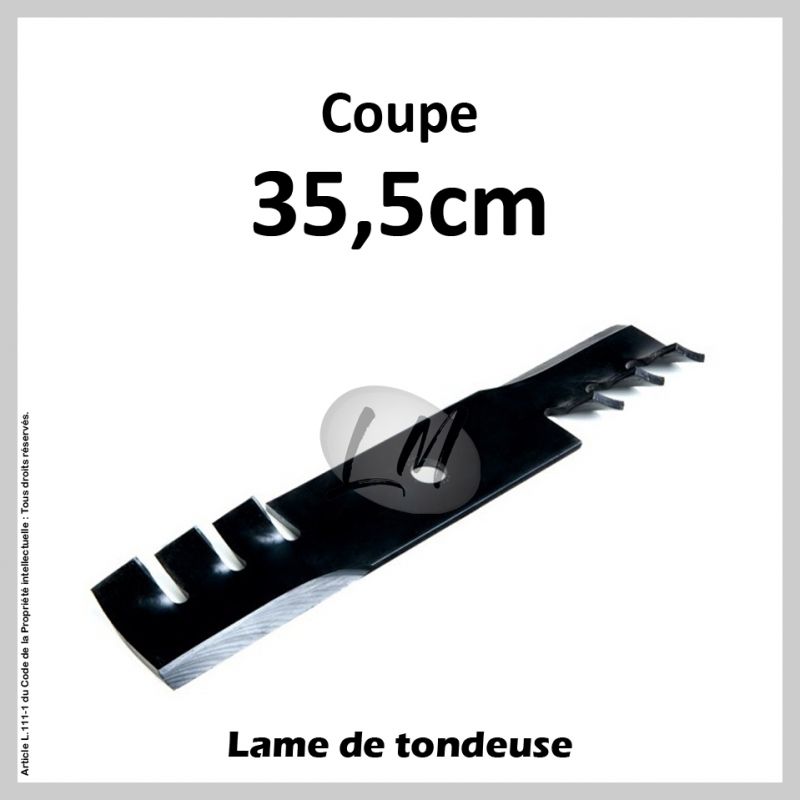 Lame tondeuse Coupe 35,5 cm JOHN DEERE