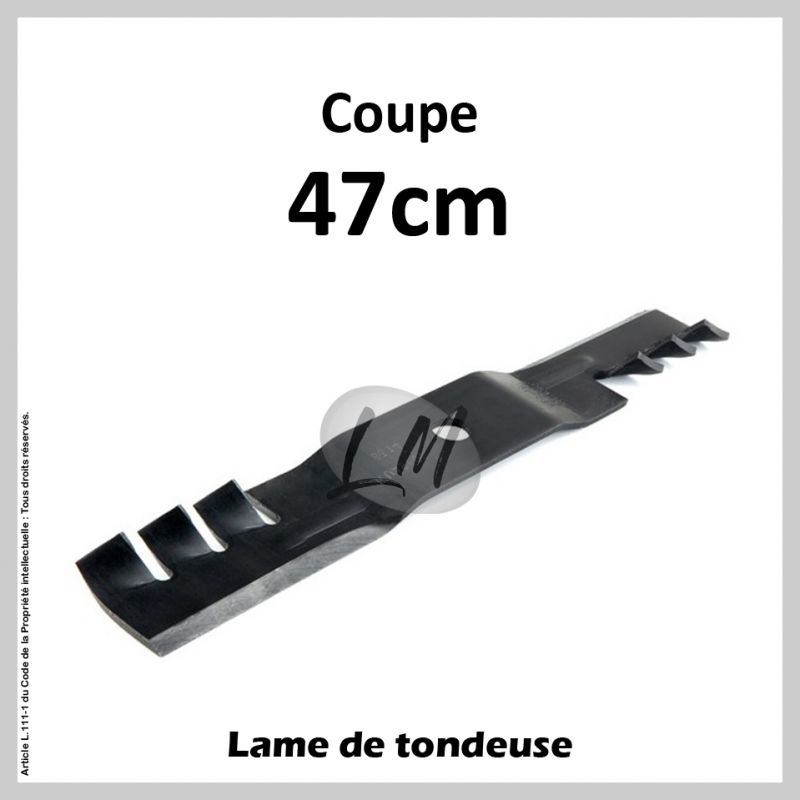 Lame tondeuse Coupe 47 cm JOHN DEERE