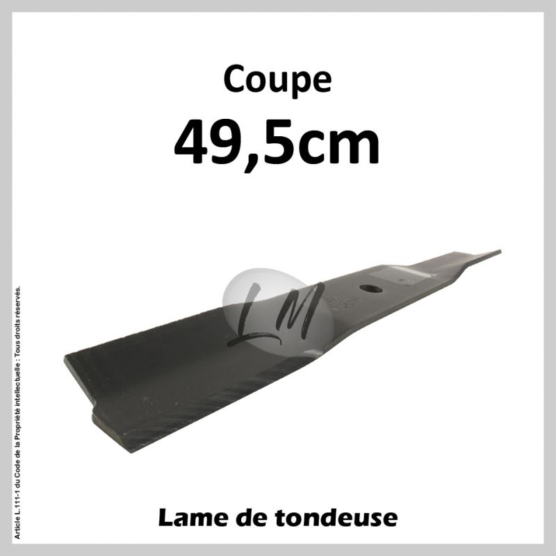 Lame tondeuse Coupe 49,5 cm JOHN DEERE