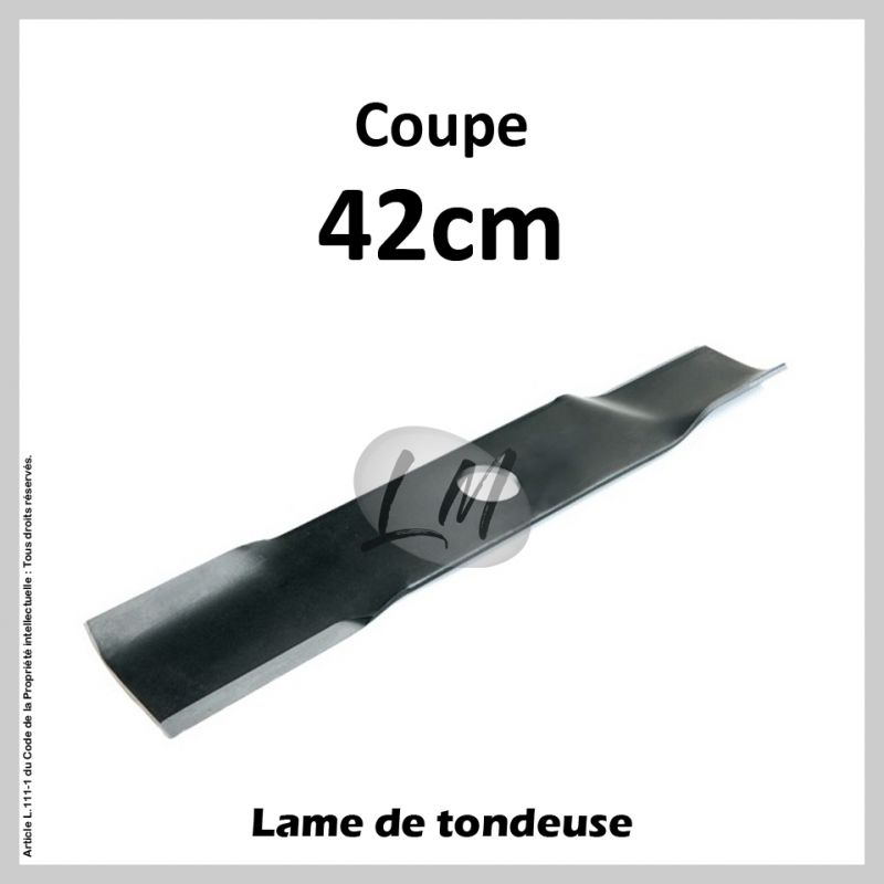 Lame tondeuse Coupe 42  cm JOHN DEERE, SABO