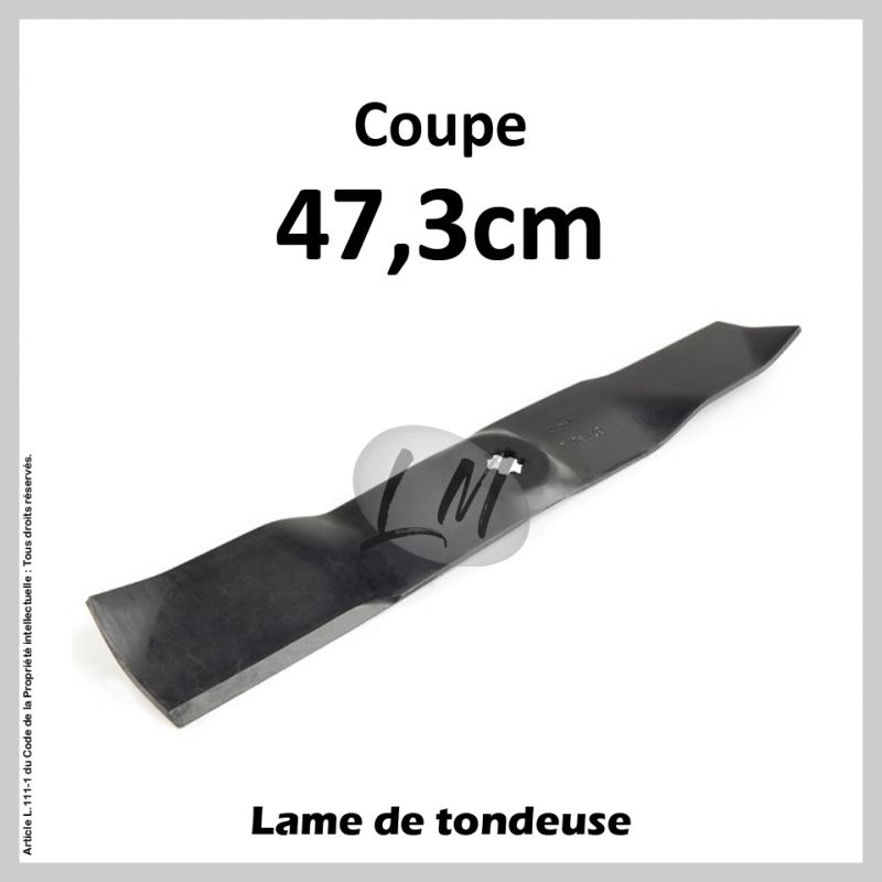 Lame tondeuse Coupe 47,3 cm JOHN DEERE