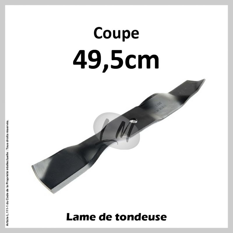 Lame tondeuse Coupe 49,5 cm JOHN DEERE