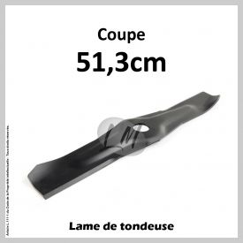Lame tondeuse Coupe 51,3 cm JOHN DEERE, SABO