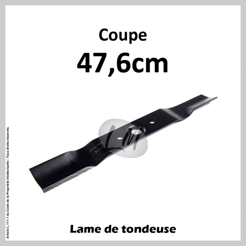 Lame tondeuse Coupe 47,6 cm KAAZ, OREC, YANMAR