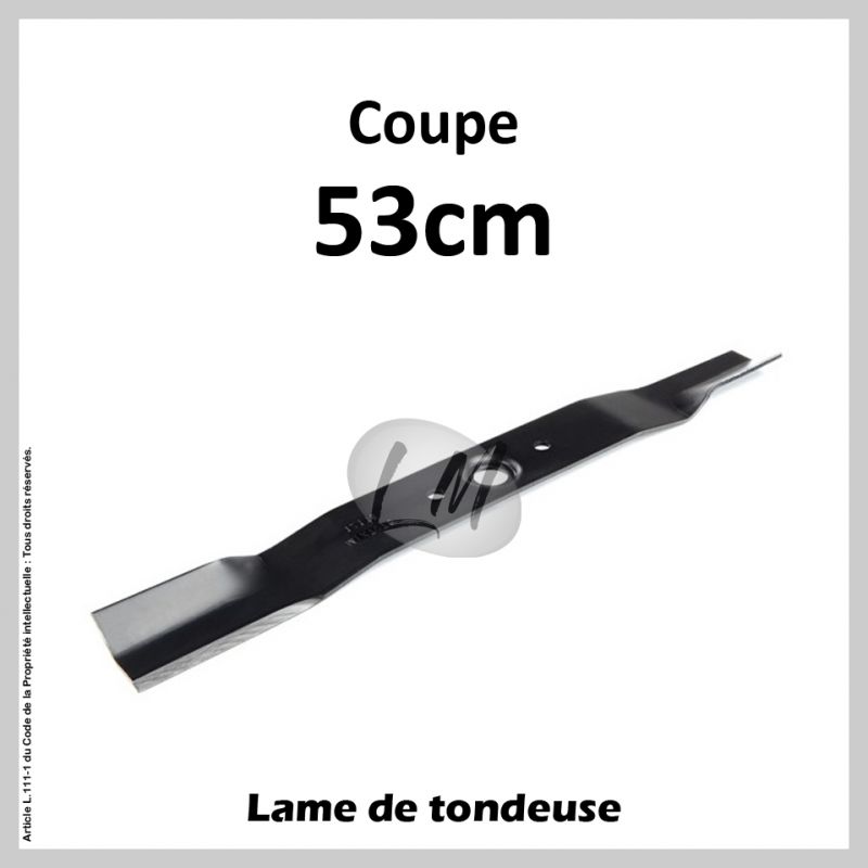 Lame tondeuse Coupe 53 cm KAAZ, OREC, YANMAR