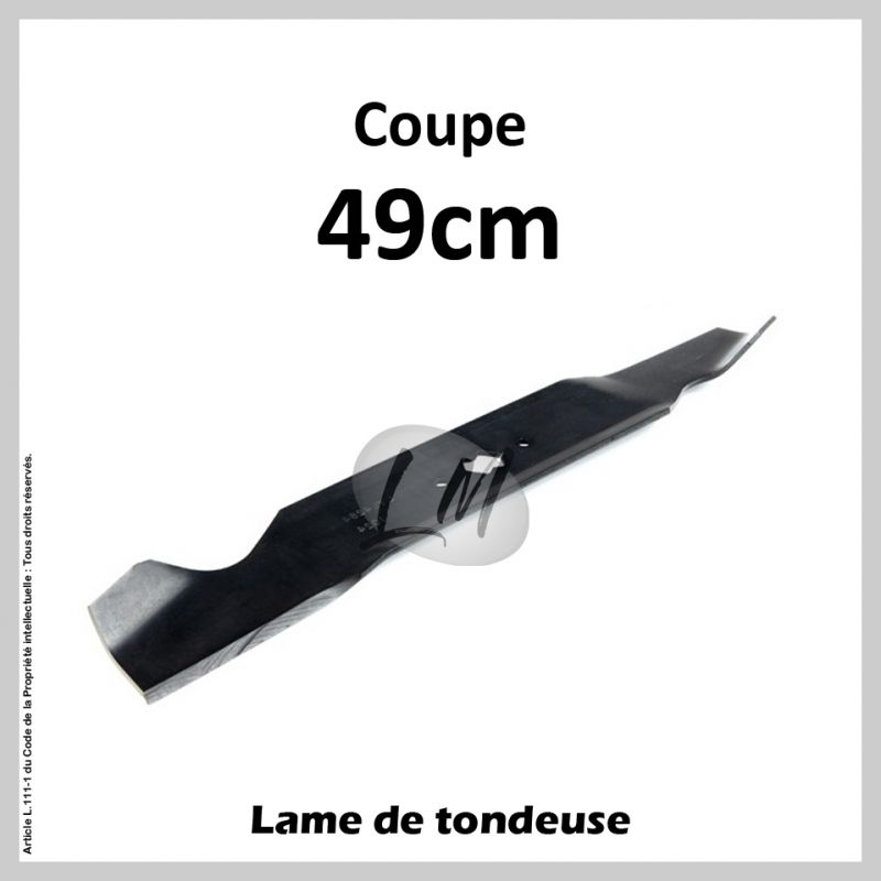 Lame tondeuse Coupe 49 cm MTD