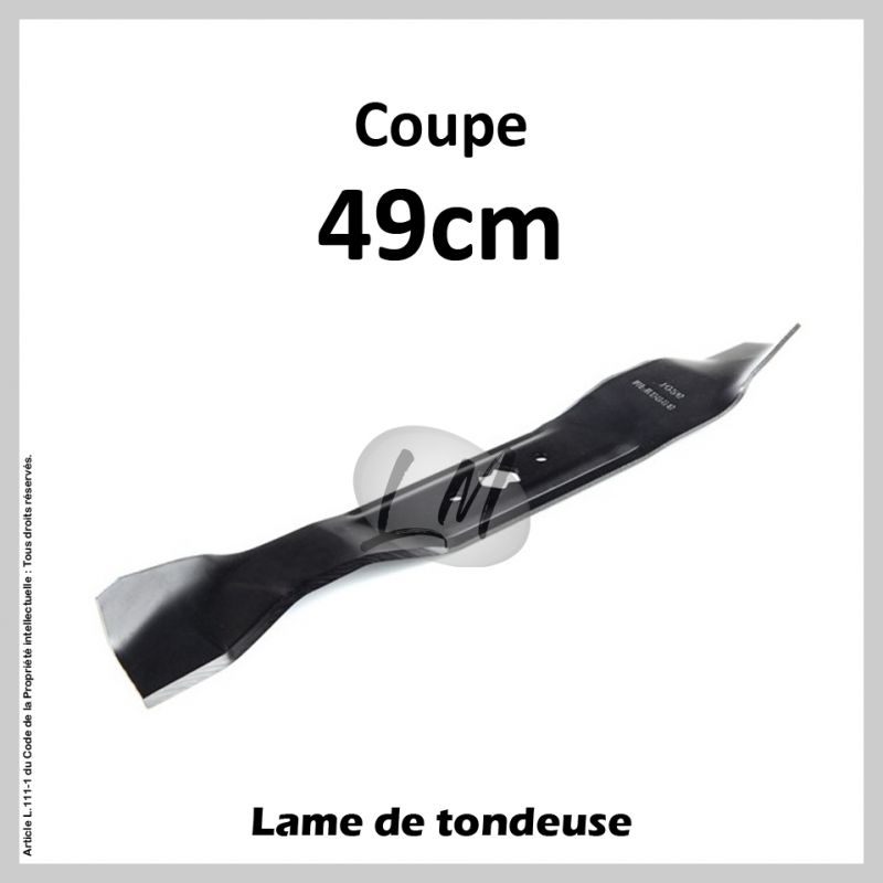 Lame tondeuse Coupe 49 cm MTD