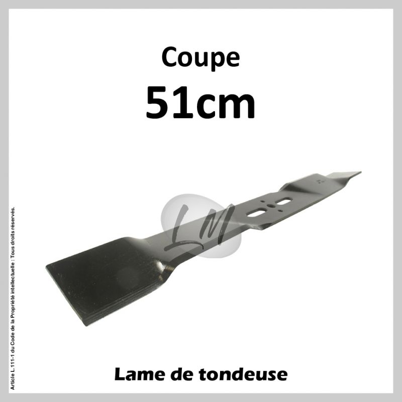 Lame tondeuse Coupe 51 cm UNIVERSELLE