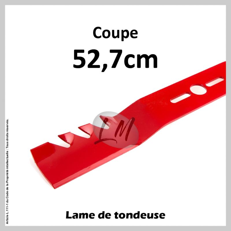 Lame tondeuse Coupe 52,7 cm UNIVERSELLE