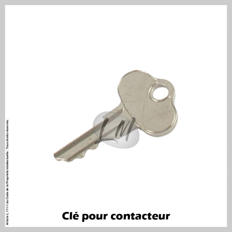 Clé pour contacteur GRAVELY - 9287000