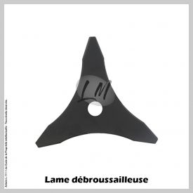 Lame débroussailleuse 3 dents Ø255 mm Al 25,4 mm