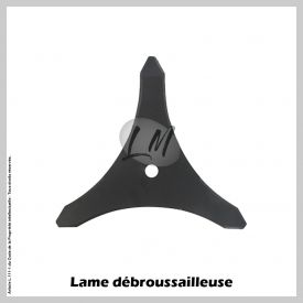 Lame débroussailleuse 3 dents Ø350 mm Al 20 mm