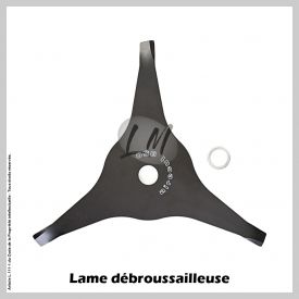 Lame débroussailleuse Aire Cut 3 dents Ø350 mm Al 25,4 mm