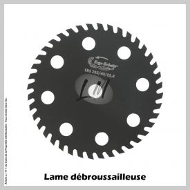 Lame débroussailleuse Ergo-Schnitt 40 dents Ø255 mm Al25,4 mm