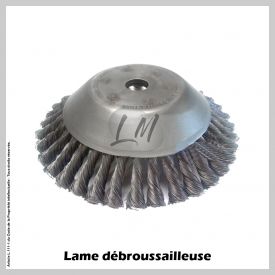 Brosse de désherbage Ø230 mm Al 20 mm