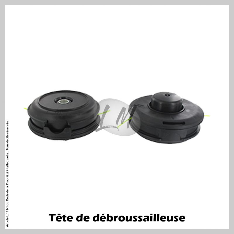 Tête débroussailleuse 2 fils TECOMEC TAP-N-GO Ø130 M10x1.25 FG