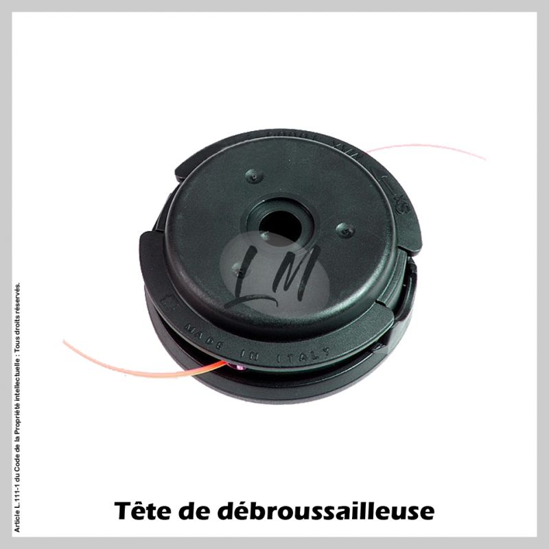 Tête débroussailleuse TECOMEC Easy Load Ø109mm