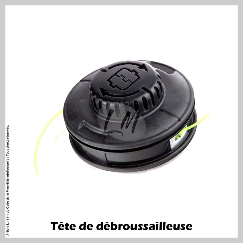 Tête débroussailleuse TECOMEC Easy Work TAP-N-GO Ø109 M10x1 - M12x1.5 FG