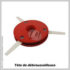 Tête débroussailleuse 3 couteaux nylon Ø160 Al25,4