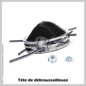 Têtes débroussailleuse 4 fils OREGON Jet-Fit aluminium Ø106