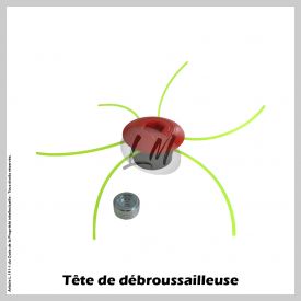 Tête débroussailleuse 6 fils TECOMEC Ø60