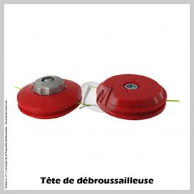 Tête débroussailleuse 2 fils TECOMEC Ø125 M8x1,25 FG