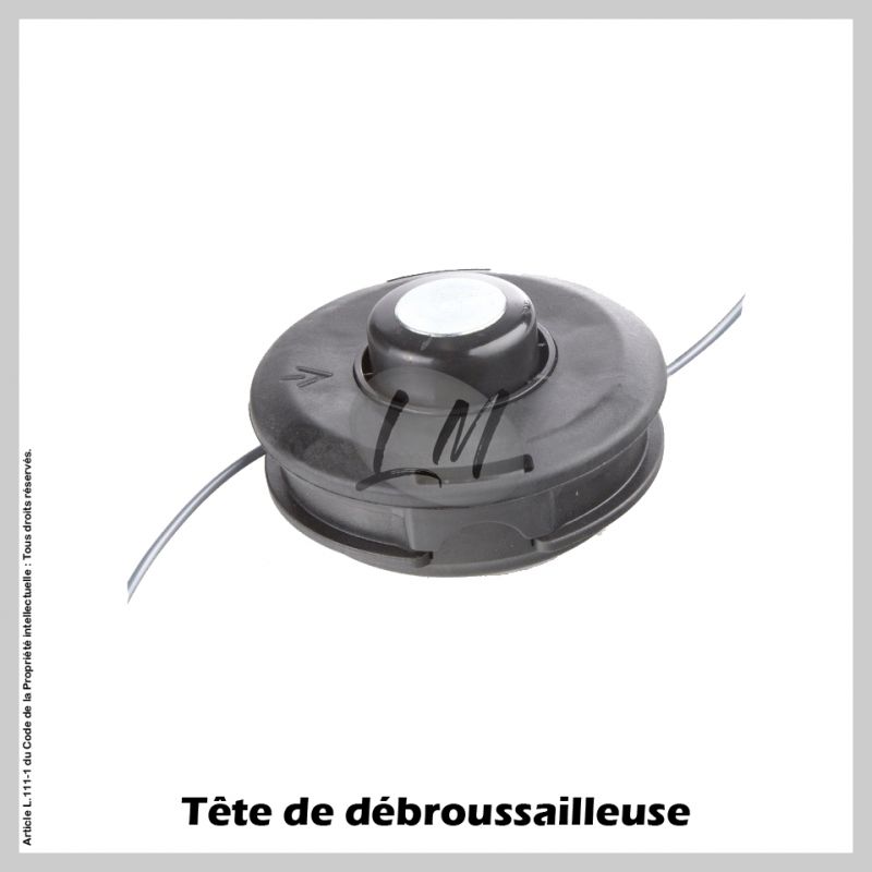 Tête débroussailleuse 2 fils TECOMEC TAP-N-GO Ø130 sans adaptateur