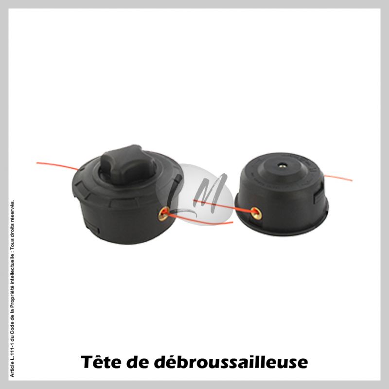 Tête débroussailleuse 2 fils TAP-N-GO Ø109 M8x1.25 FD