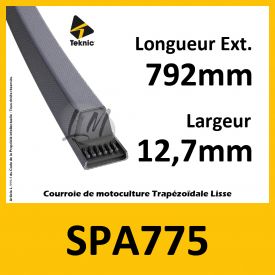 Courroie SPA775 - Teknic