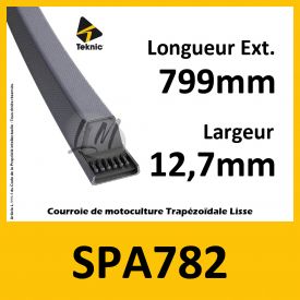 Courroie SPA782 - Teknic