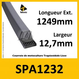 Courroie SPA1232 - Teknic