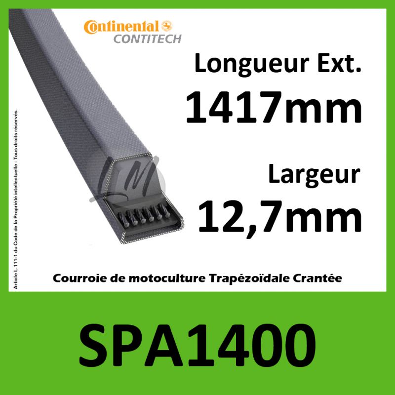 Courroie SPA1400 - Continental