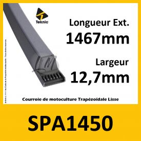 Courroie SPA1450 - Teknic
