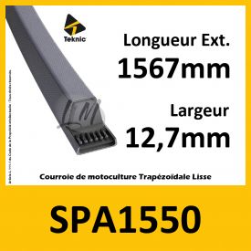 Courroie SPA1550 - Teknic