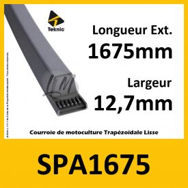 Courroie SPA1675 - Teknic