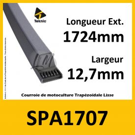 Courroie SPA1707 - Teknic