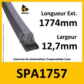 Courroie SPA1757 - Teknic