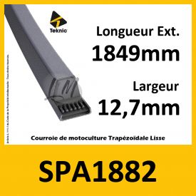 Courroie SPA1832 - Teknic