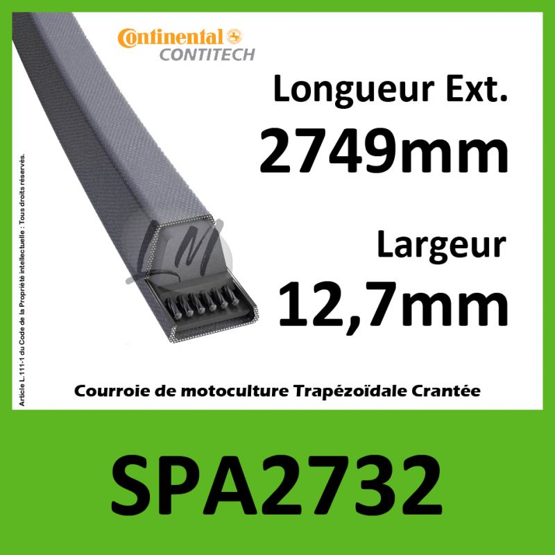 Courroie SPA2732 - Continental