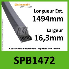 Courroie SPB1472 - Continental